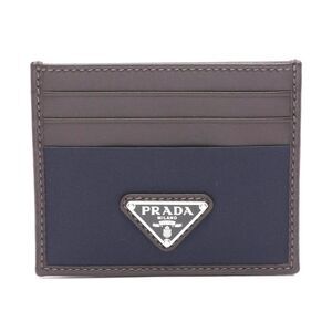 Pre Loved prada Men blue | blue Card Holder